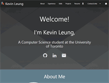 Tablet Screenshot of kevinleung.net